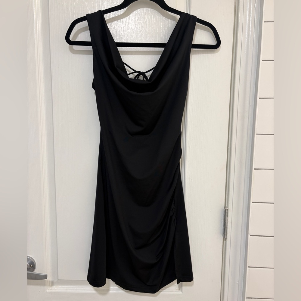 Princess Polly Palmerston Backless Mini Dress - Black